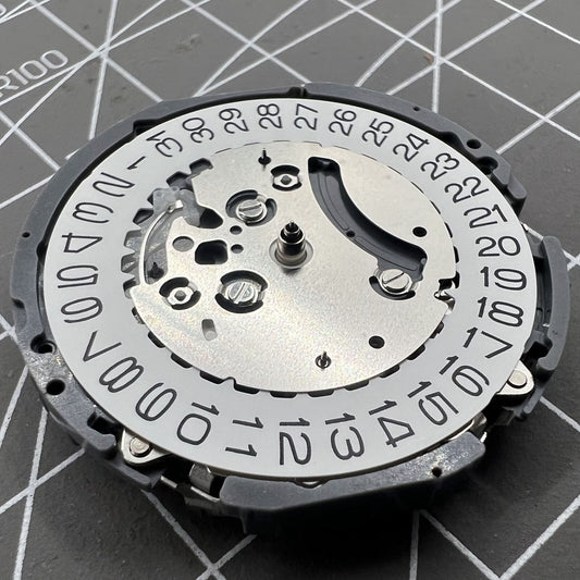 Hattori Epson VK63A quartz watch movement, Japan-made, precise timekeeping for watch repairs