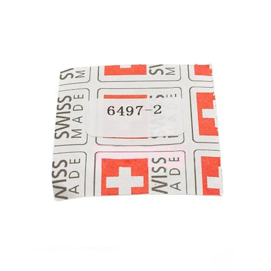 Swiss Made mainspring for ETA 6497-2 mechanical watch movement, high-quality replacement part.