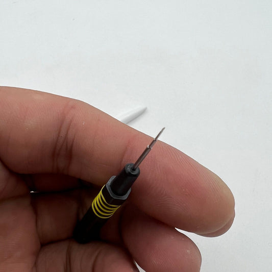 Bergeon 7013-J yellow metal dip oiler for precise watch oiling and grease application.