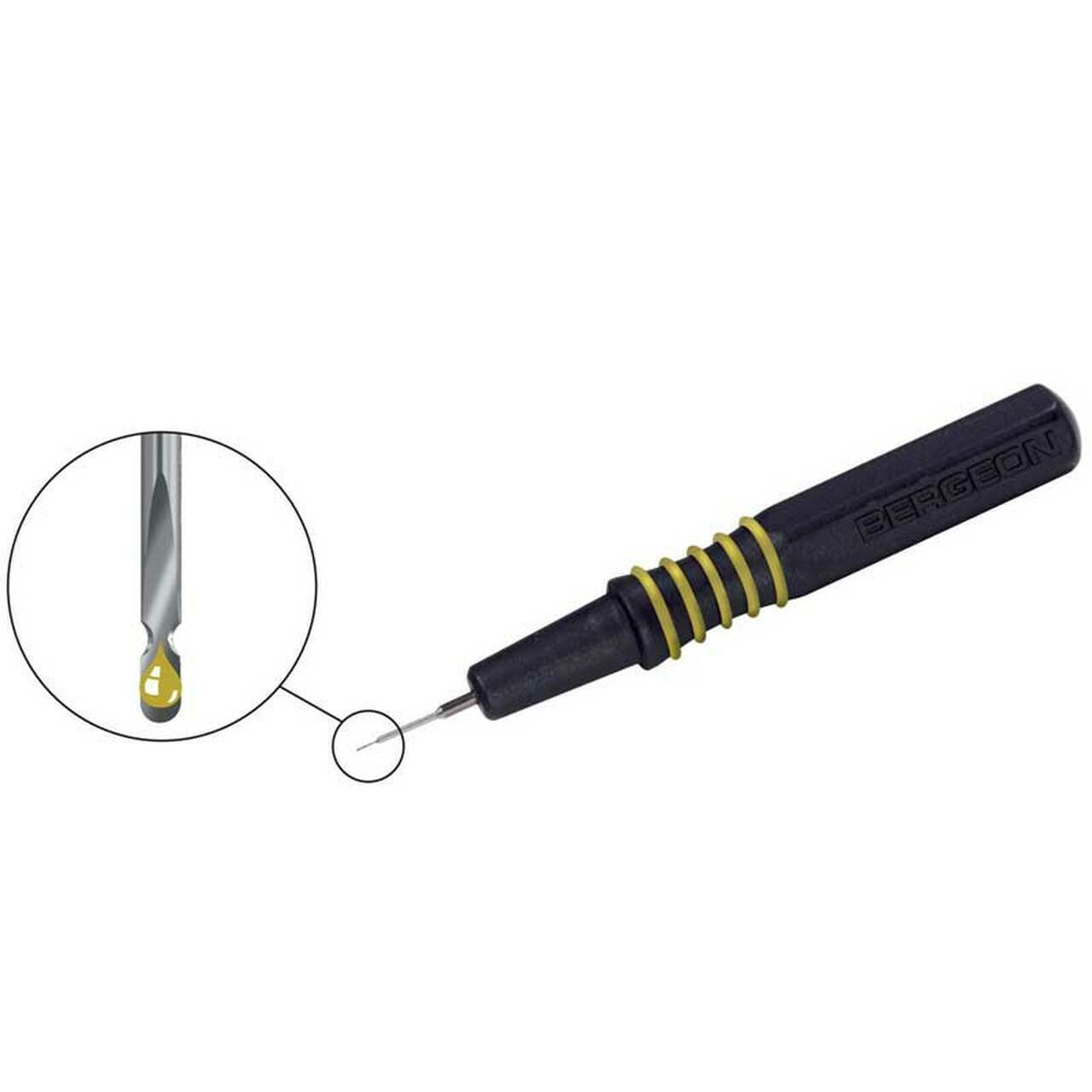 Einzelner Bergeon 7013 Metall-Tauchöler, Fett, ergonomischer Präzisionsapplikator