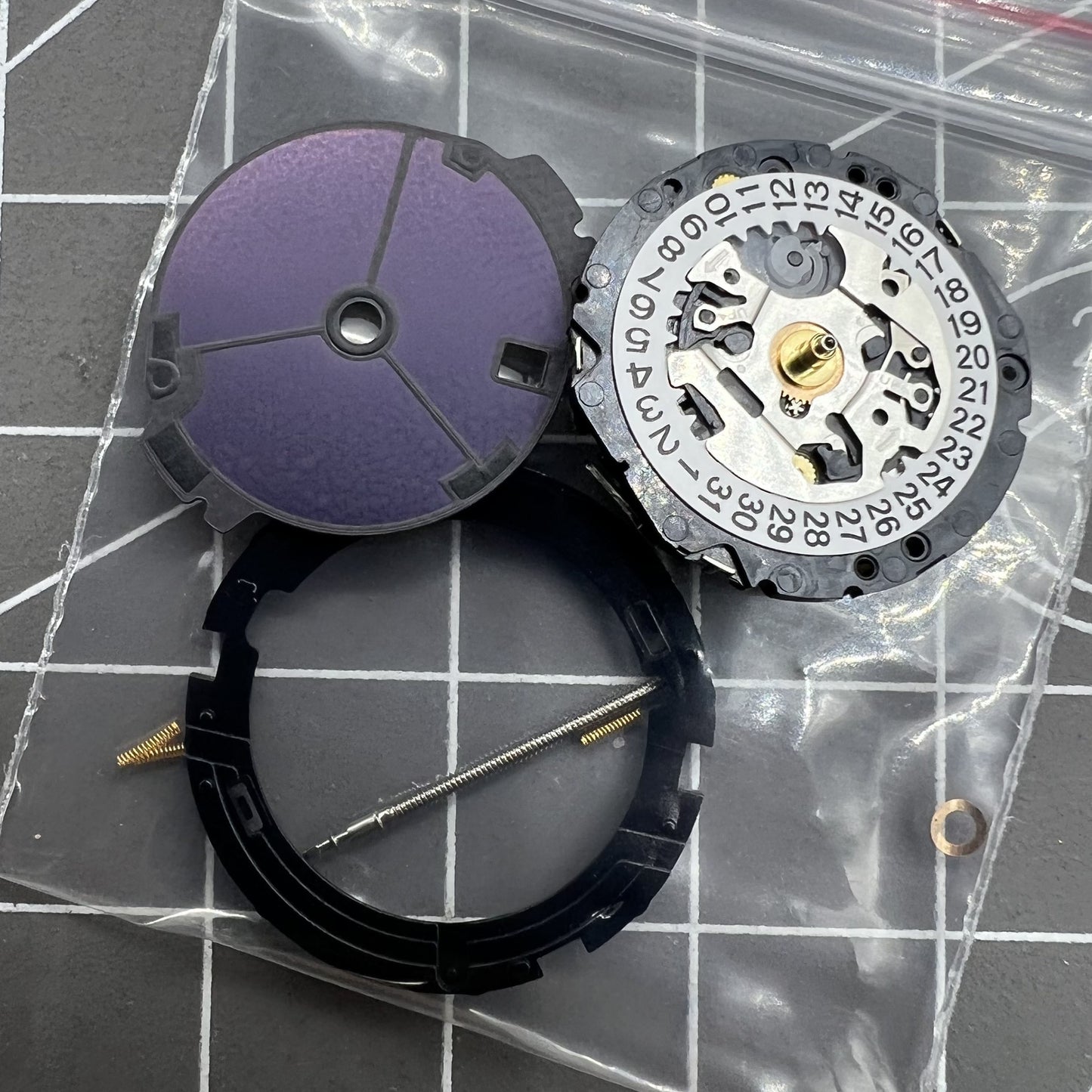 Hattori Epson TMI VS22 VS22A Watch Solar Power Quartz Movement