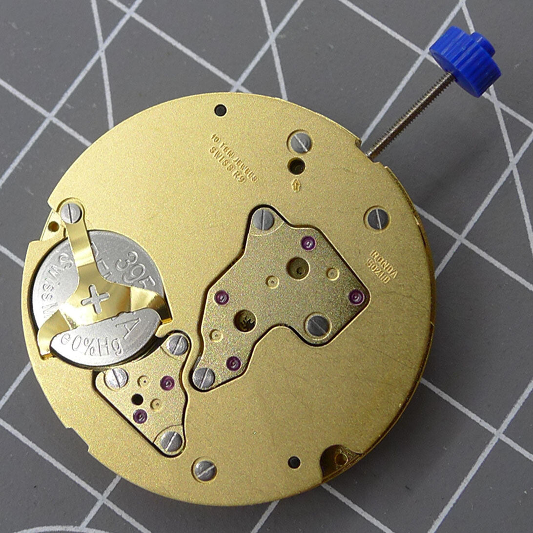 Swiss Made Ronda 5021D 5021.D Quartz Watch Movement Date At 6