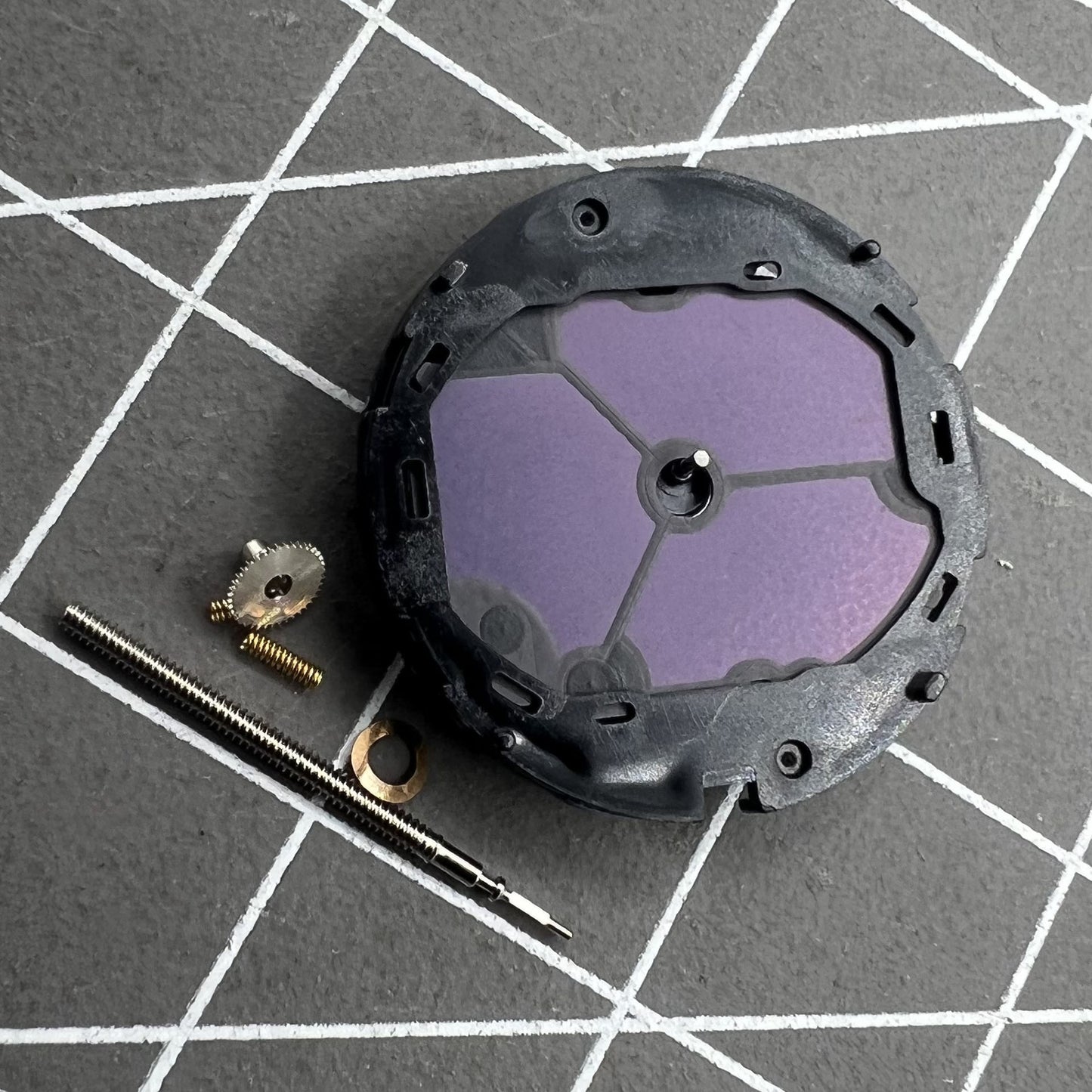 Hattori Epson Solar Quarz Uhr VS15 VS15A Modell mit Solarenergie Antrieb