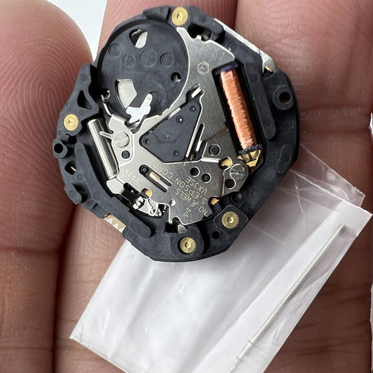 1. Hattori Epson VX3S quartz watch movement, precision Japan-made component for accessories.