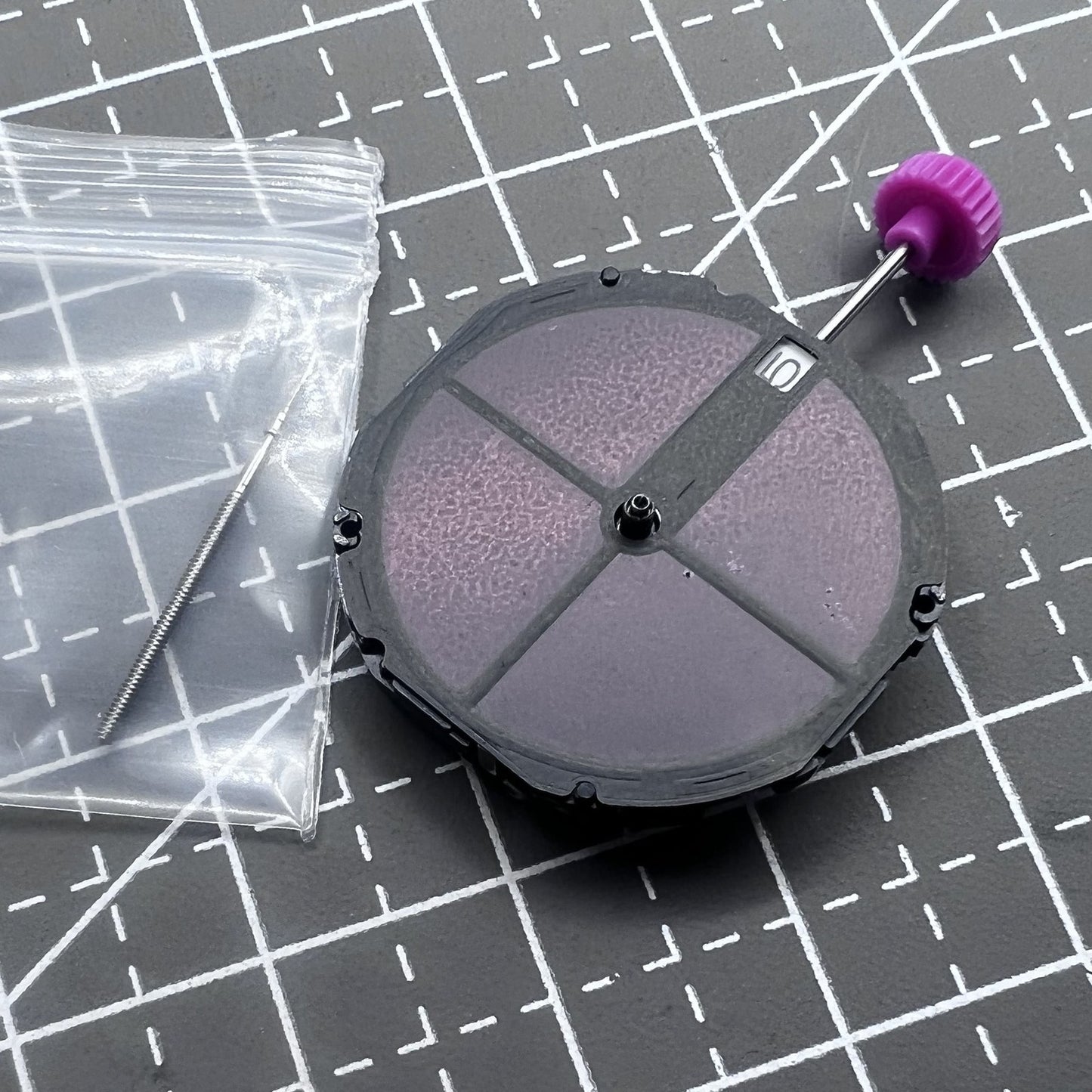 Eco Drive Solar Uhrwerk Miyota Citizen E110 Quarz Datumsanzeige bei 3 Uhr