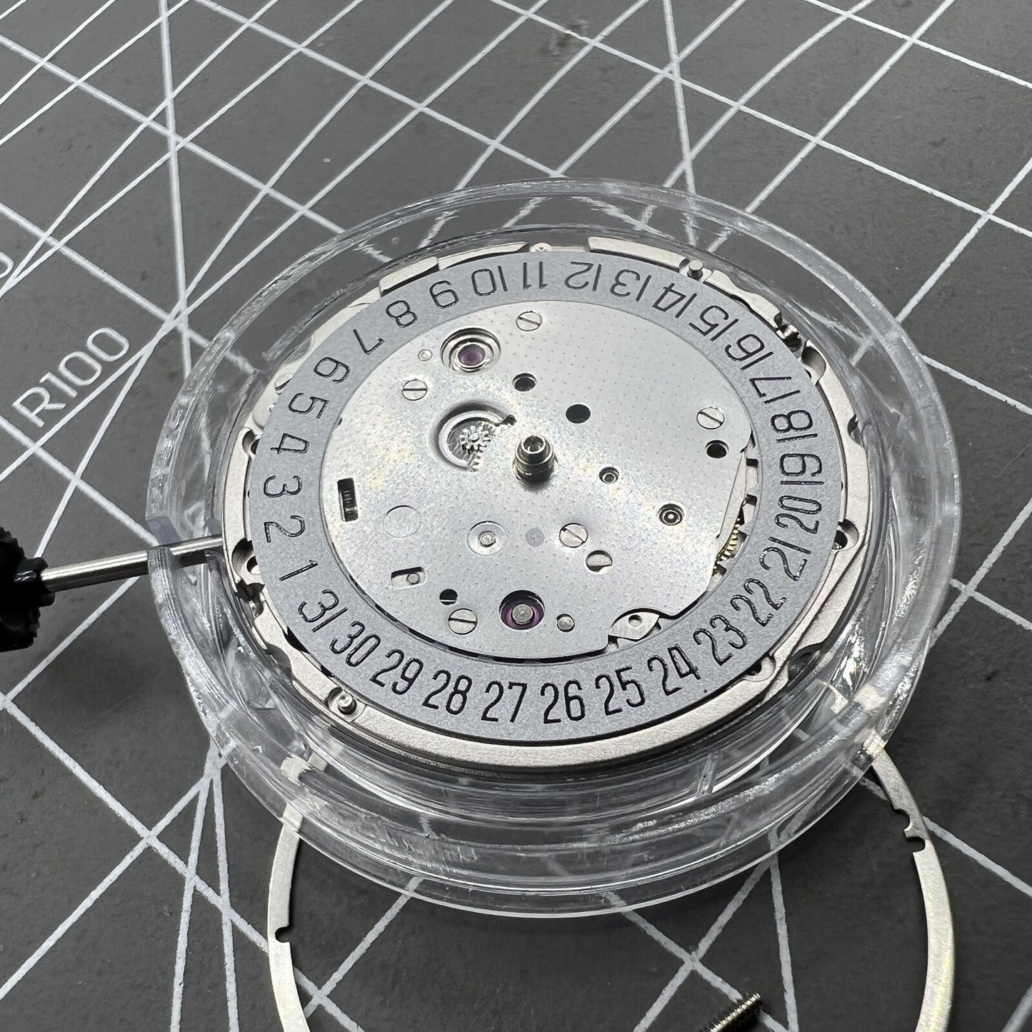 Japan Made Miyota 9019 Automatic Mechanical Movement Date At 6