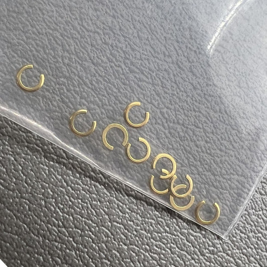 1. Week Wheel Jumper C-Clips set for 8200 movement, durable snap ring latch pushers.