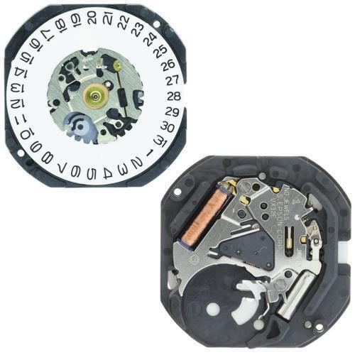 Hattori Epson TMI VX32 VX32E Watch Quartz Movement Date At 3/6 Japan Made