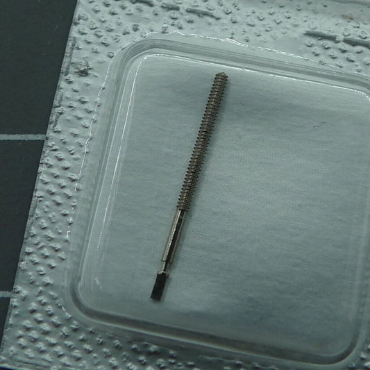Watch winding stem for ETA 255.112 and 255.441 movements, compatible generic replacement part.