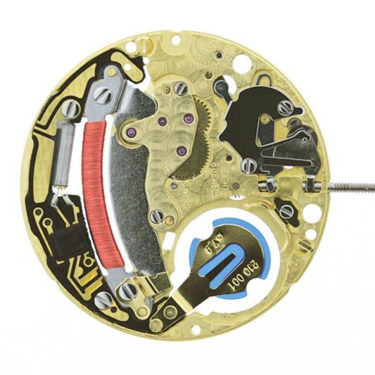 ETA 210.001 watch quartz movement with 2 hands, precise timekeeping by ETA brand