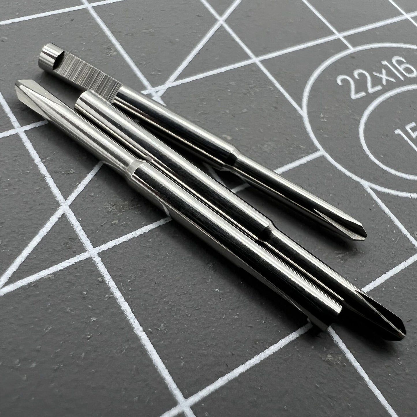 Ergonomic Screwdriver Replacement Spare Cross Blades Stainless Steel Watchmakers