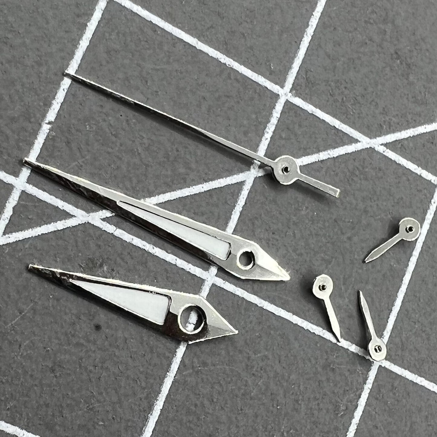 Aiguilles de montre 11,5 mm, garniture argentée, vertes et lumineuses, pour VX3J, VX9J, VX7J, VX3N, VX9N, VX42