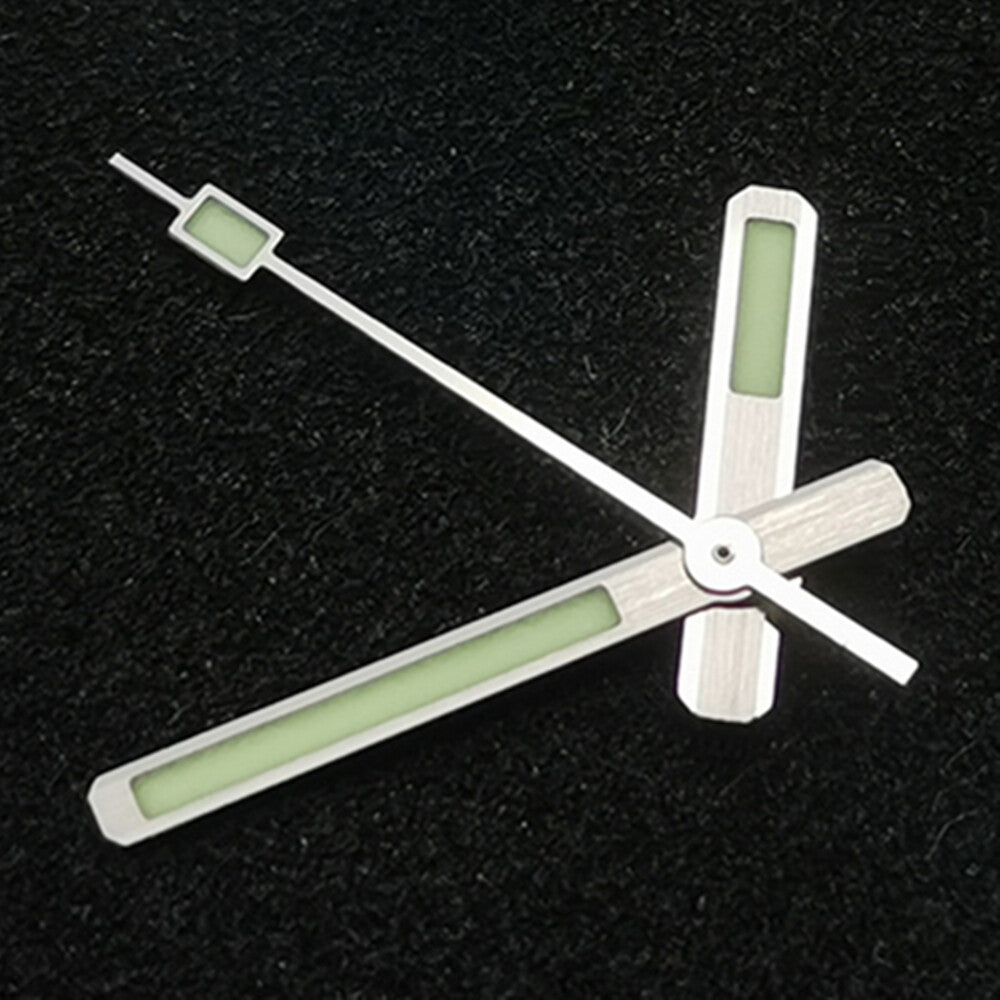 Green luminous hands set for SKX007 & SPR777 watches with NH35A/NH36 movement.