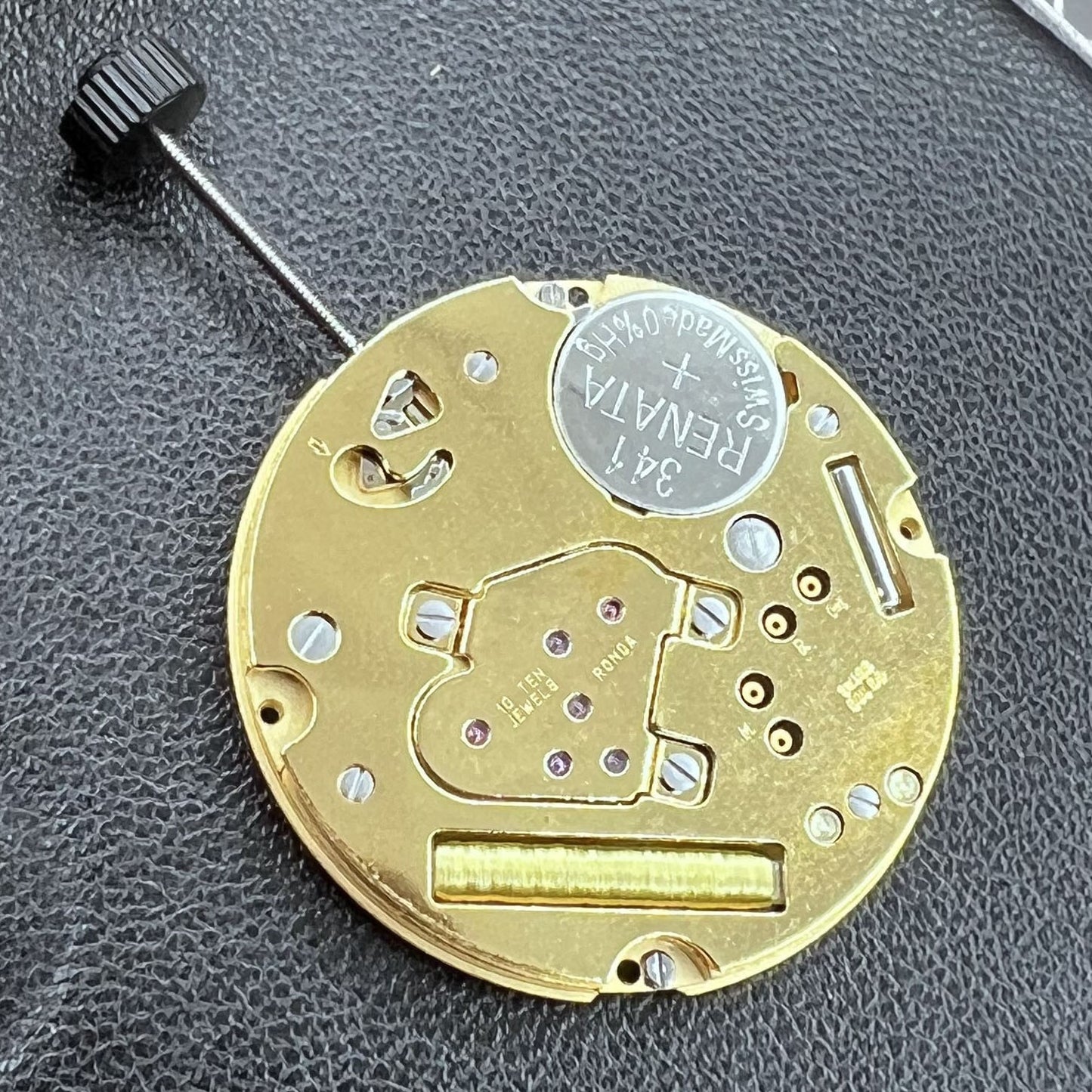 Schweizer Ronda 1009 Uhr Quarzwerk Datum bei 3 2 Zeiger
