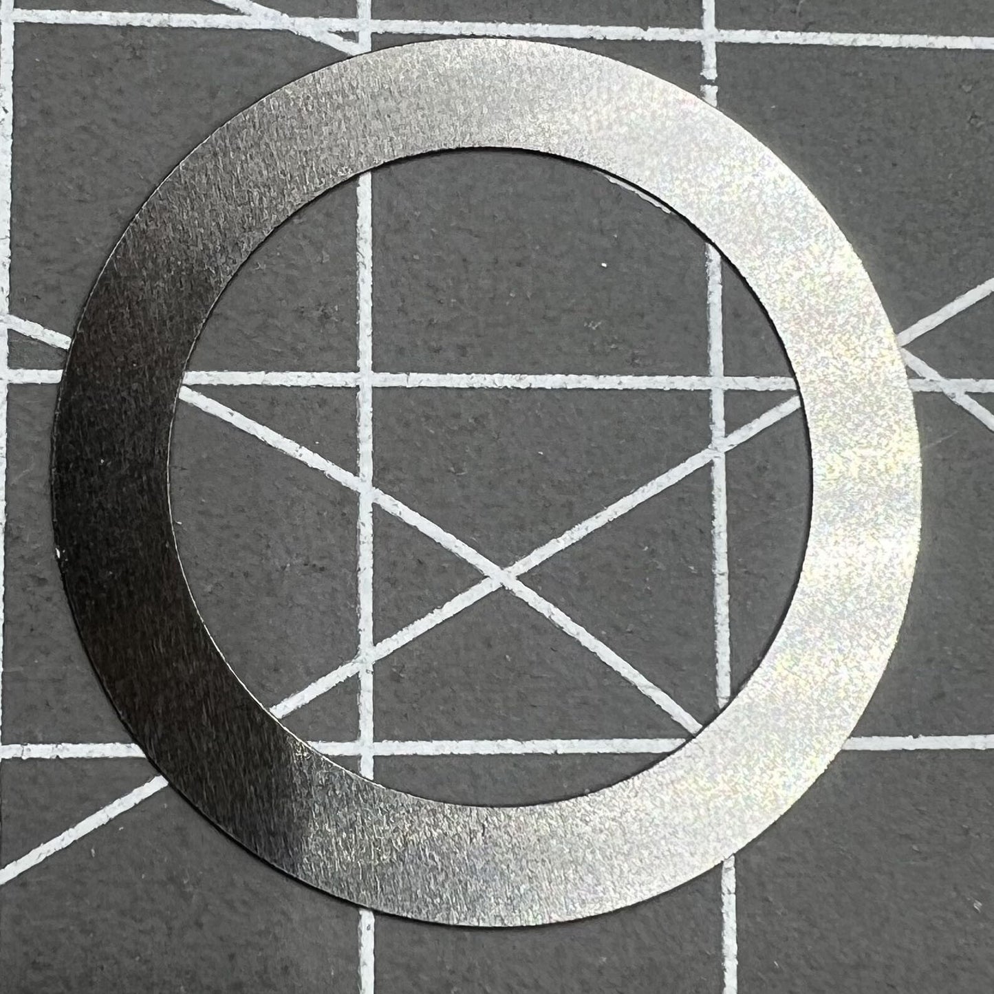 Black Date Disk overlay showing date at 3 o?clock for NH35 NH36 watch movement upgrade.