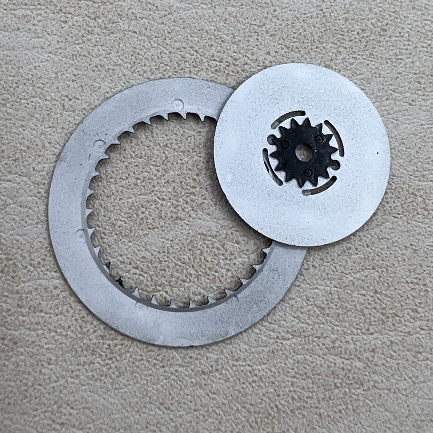 Green Lume Black Date Disk Wheel Week Wheel for Movement Seiko NH36 Date@3.8