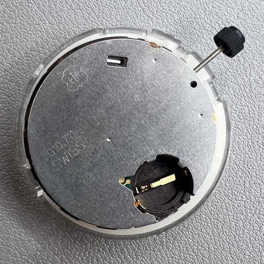 Swiss ETA G10.712 quartz watch movement with 3 hands and date, ideal G10.711 replacement for precise timekeeping