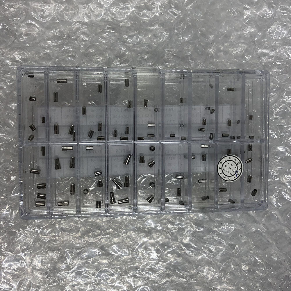 AC-628SS-5 Stainless Steel Watch Crown Tube 1.5mm-2.5mm Diameter 90PCS/Box