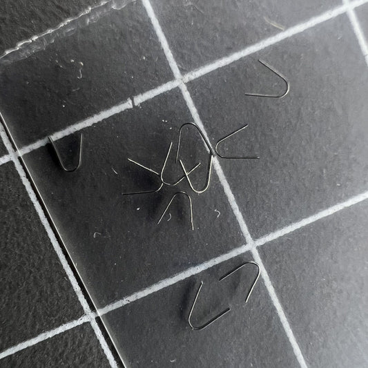 U Shape Spring by Generic for ETA 2824-2836 watch movements, durable replacement part