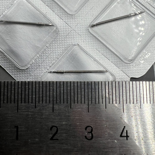 Generic watch winding stem compatible with ETA 2671 movement for precise timekeeping adjustments.