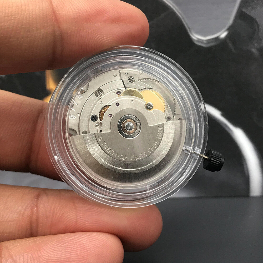 SW200-1 automatic mechanical watch movement by Sellita, precise ETA 2824-2 replacement for watch repairs.