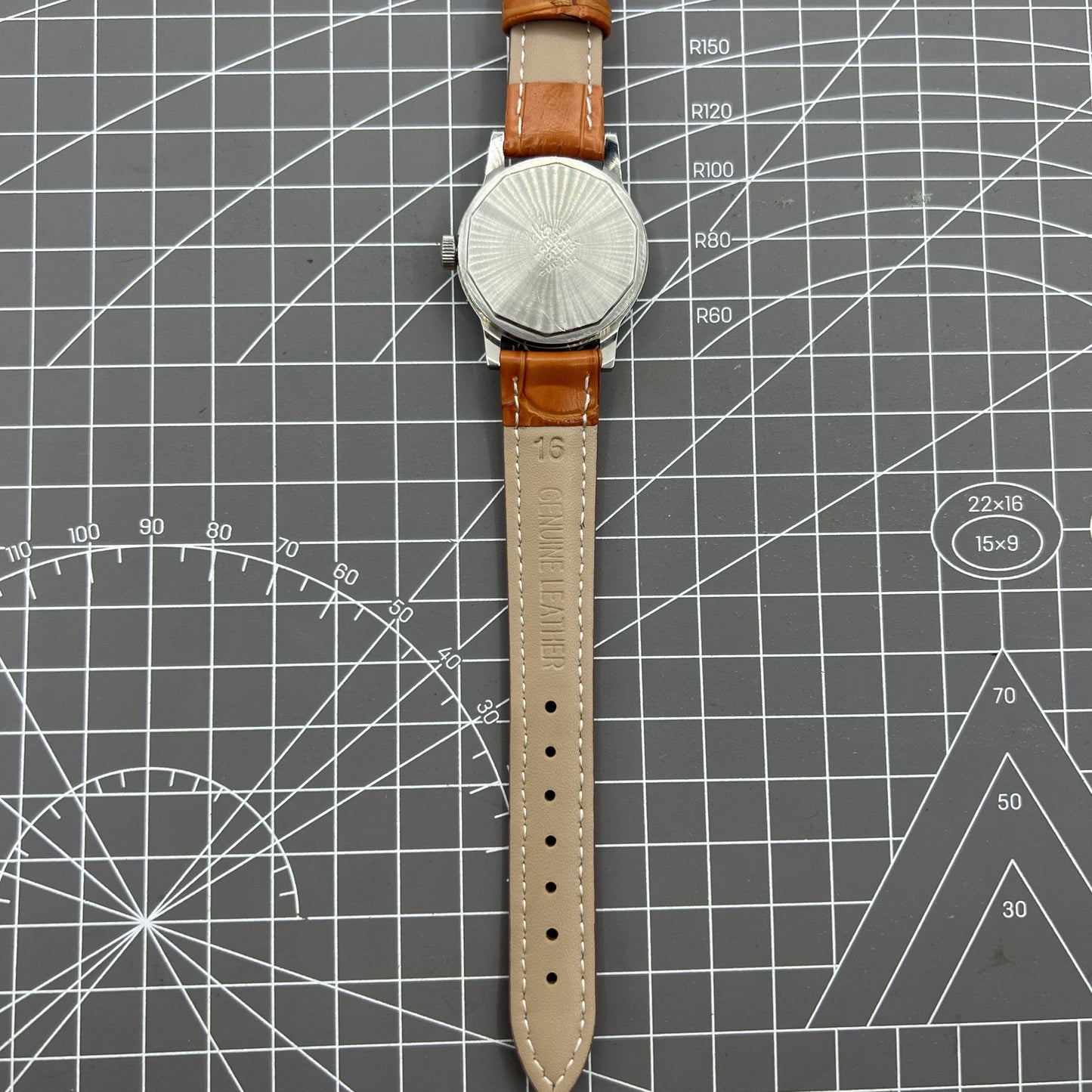 32mm Shanghai Factory Made Manual Mechanical Watch 19 Jews Shock-Resistant