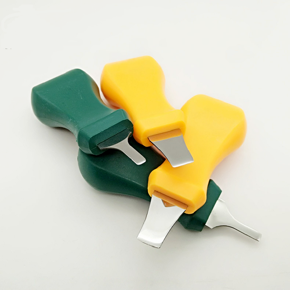 Set of 4 Snap-on pry knives for precise watch back case removal and bezel opening tools.