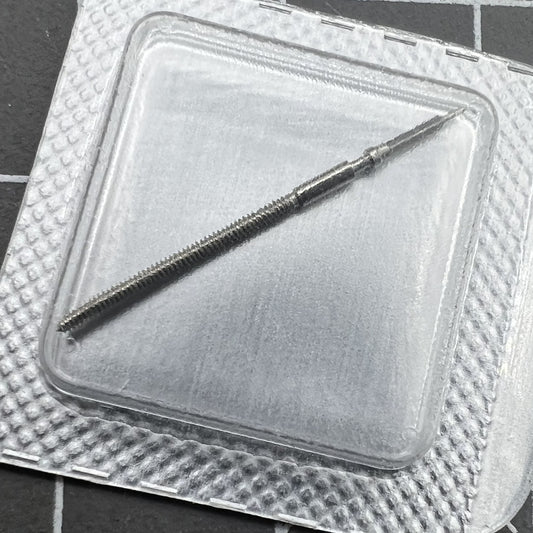 Replacement watch winding stems for Soprod A10 movement, 2 pieces for precise time adjustment.