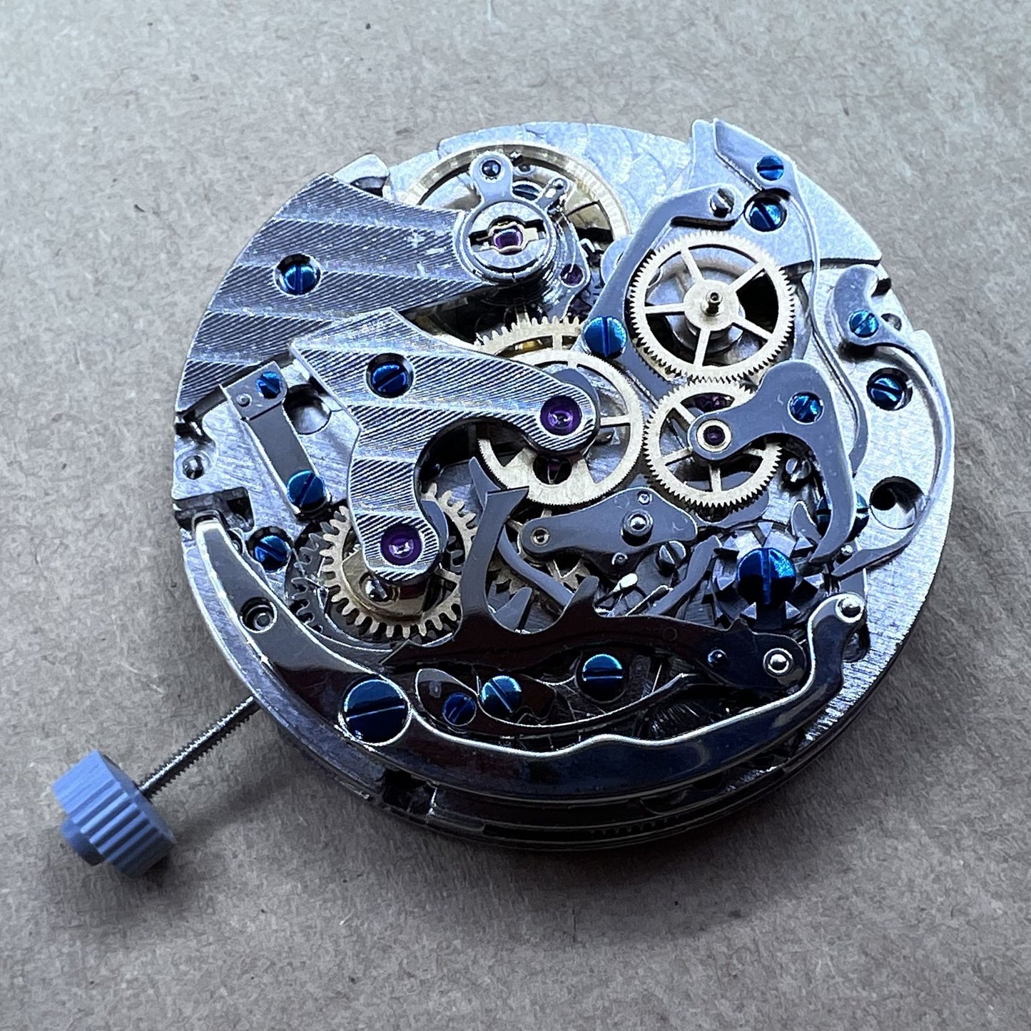 Tianjin Seagull ST1903 mechanical hand-wound movement with 24-hour display for watch repairs and upgrades