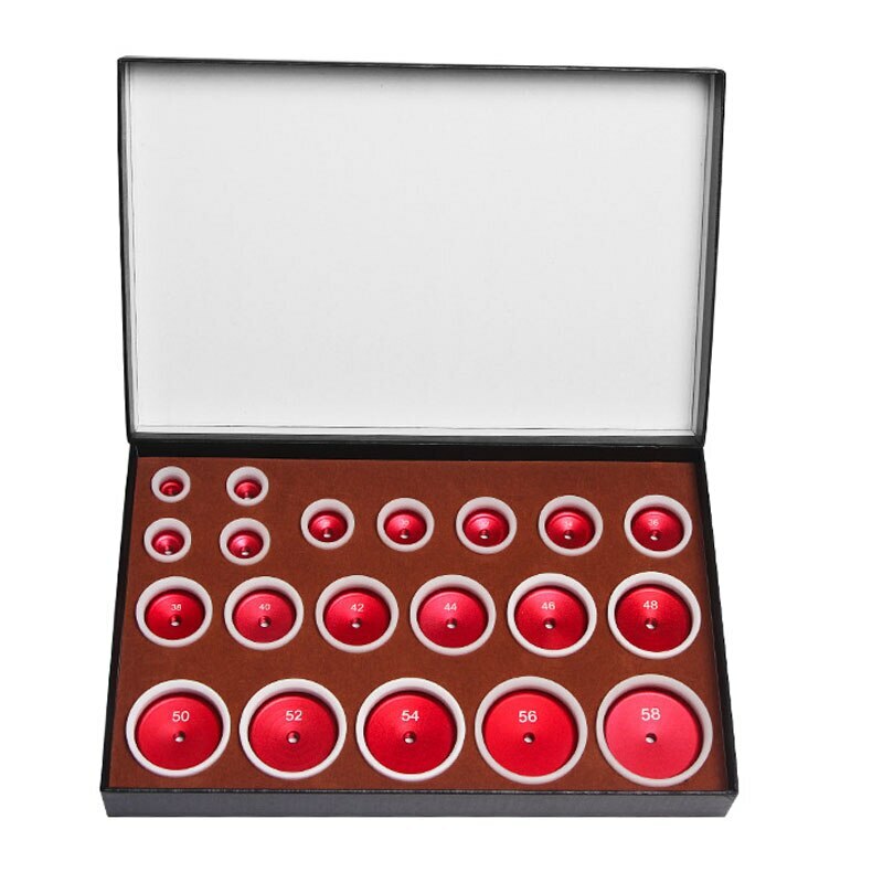 Profession Watch Tool 24 Sizes With Rubber Cover Metal Aluminum Mold