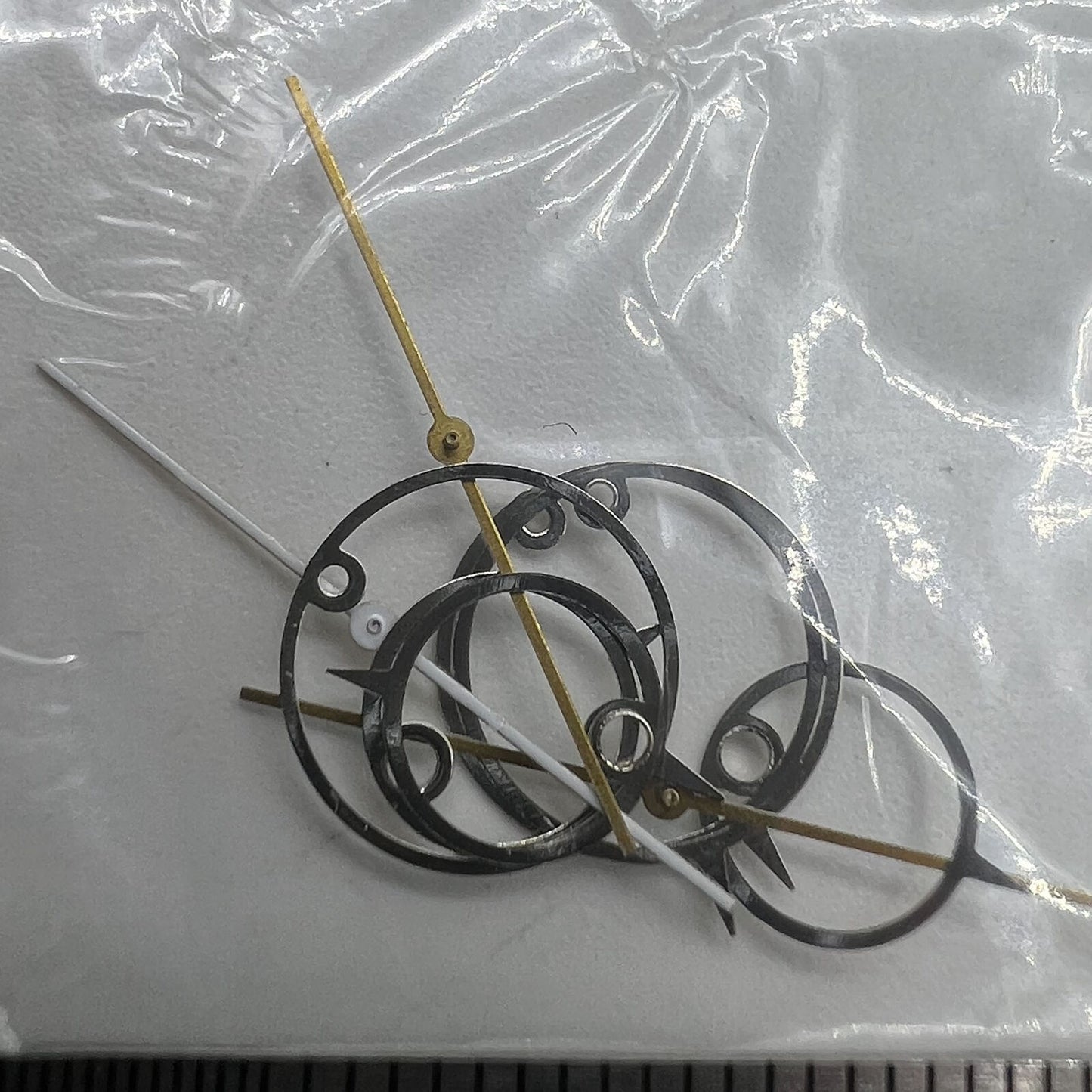 Uhrzeiger, 11 mm, rund, spitz, unregelmäßig, modisch, für Miyota 2035 Quarzwerk
