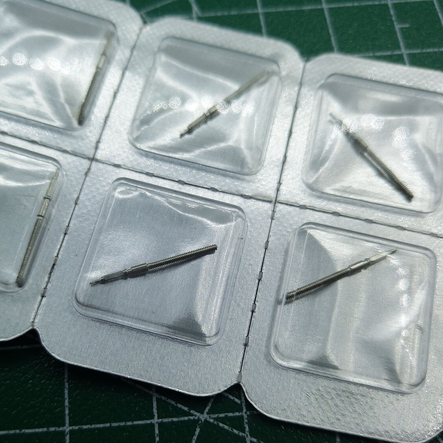 Generic brand watch winding stems compatible with ETA 2824-1 and 2836-1 movements wholesale pack.