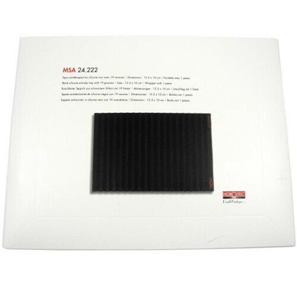 Horotec MSA24.222 Banc Opaco Nero Silicone Antiscivolo Con 19 Rainures