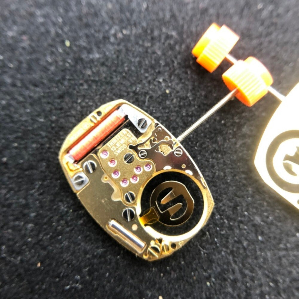 ETA 282.002 Swiss Made quartz movement with 2 hands, precision engineered for durable watch accessories.