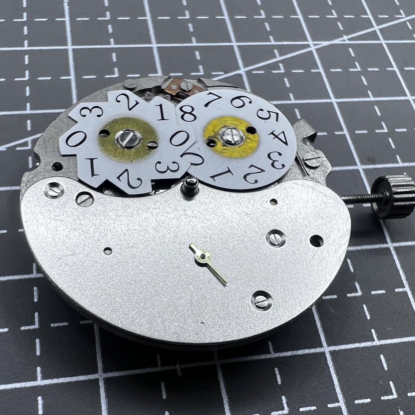 Tianjin T17 Mechanical Movement Big Date At 12 Super Thin 2 Hands Small Second