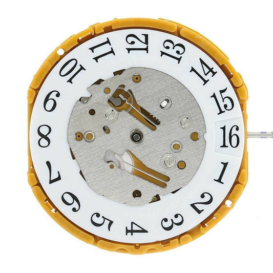Miyota GP11 Japan Quartz movement for precise watch accessory replacement and repairs.