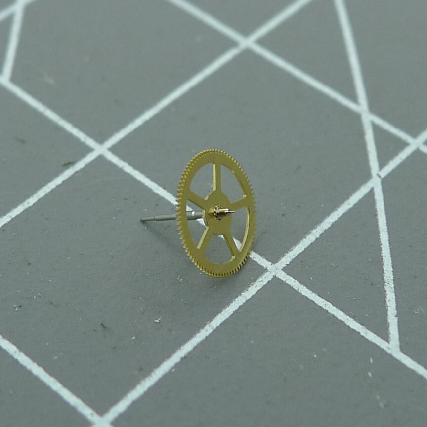 3 STÜCK Goldenes 4,5H-Sekundenrad, generisch für Miyota 82S5 82S7-Uhrwerk