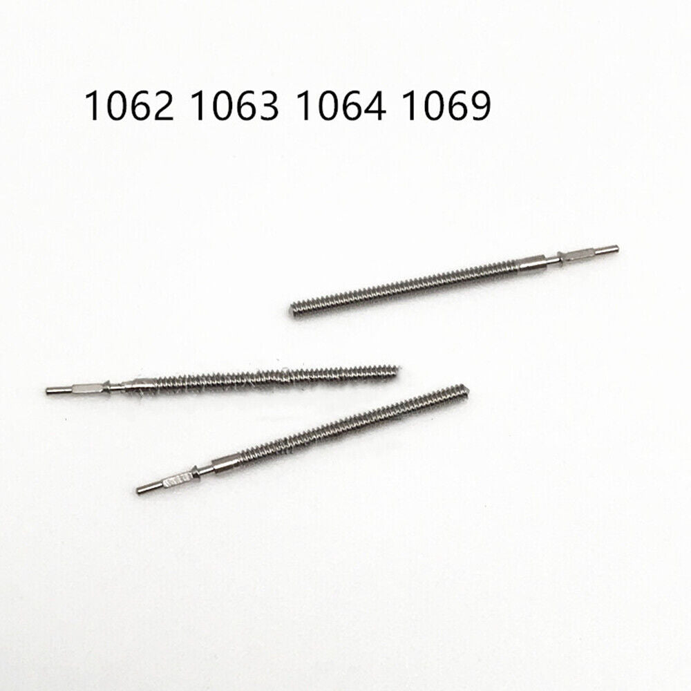 10PCS Watch Winding Stems Generic for 1062 1063 1064 1069 Movement