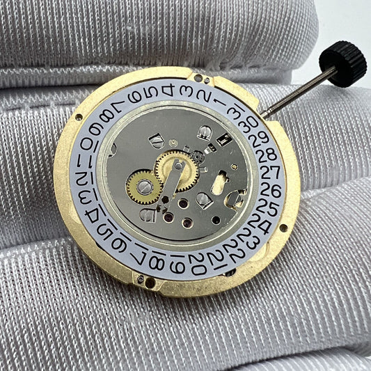 Swiss Movement Ronda 1006 Slimtech quartz mechanism for precise watch accessory assembly.