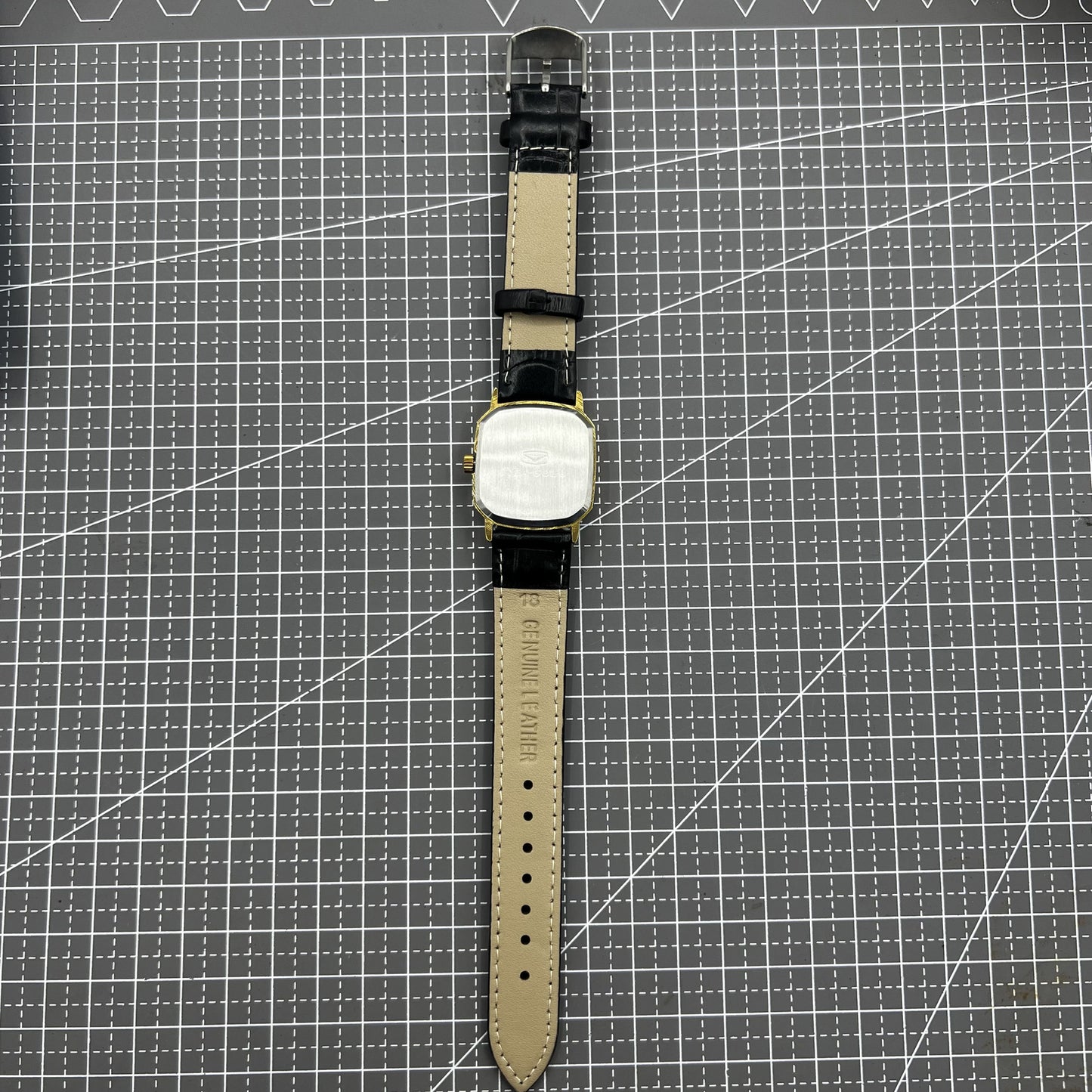 28mm Octagonal Golden Case Golden Dial Tianjin Seagull Manual Mechanical Watch