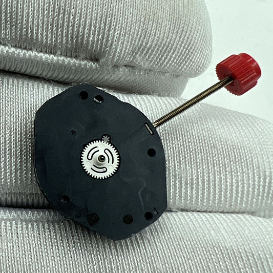 Swiss Made ETA 802.102 quartz watch movement with 3 hands, precision timekeeping by ETA.