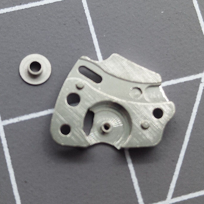 Winding bridge replacement part for RLX 3135 movement, durable metal by Generic Watch Parts.