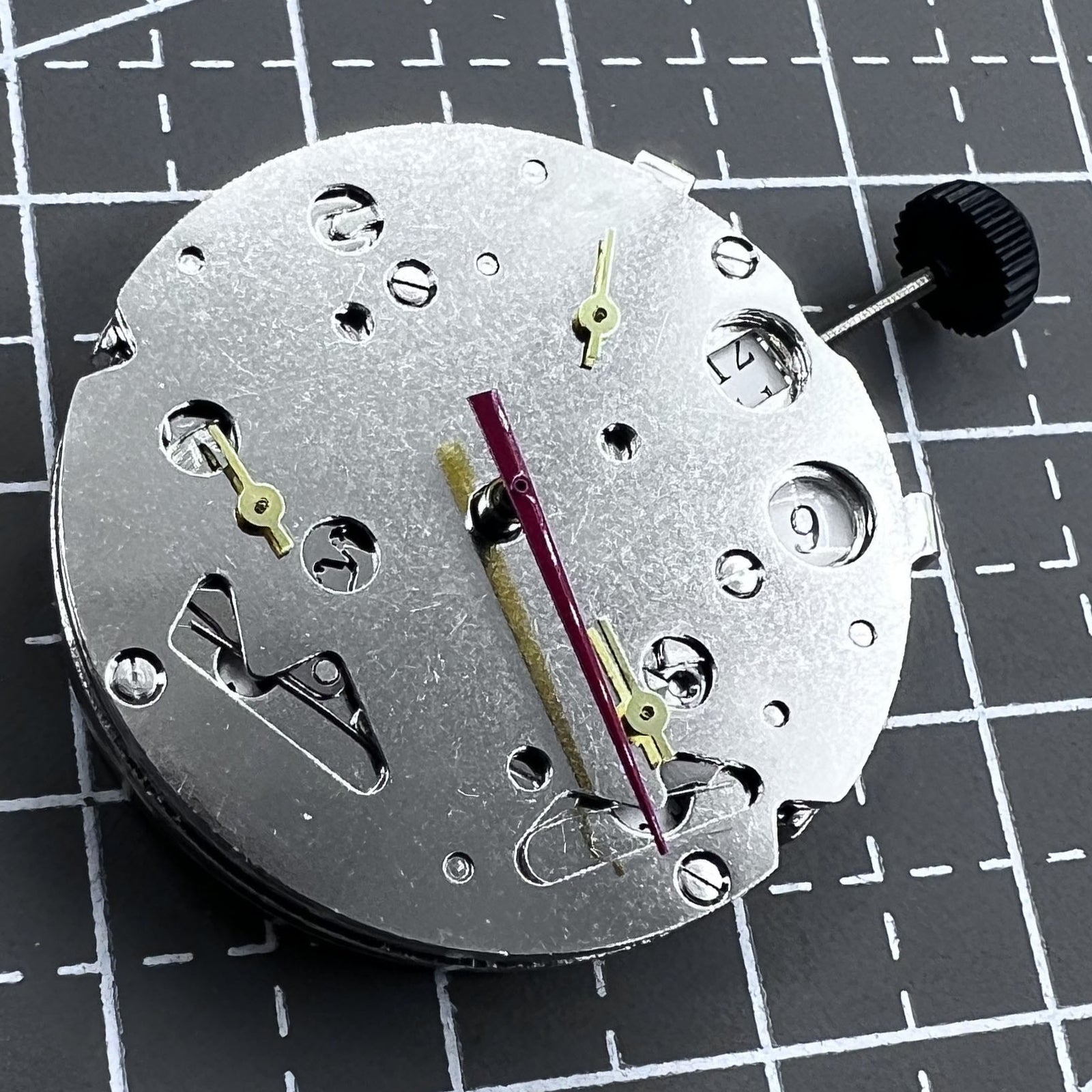Tianjin T16 automatic watch with mechanical movement and small seconds at 2, 6, and 10 o'clock positions.