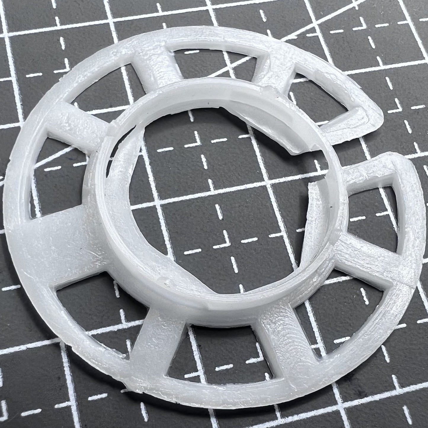 2 PIECES 35.5mm Height 2.8mm Watch Case Mount Spacer Fixing Ring for Miyota 2035
