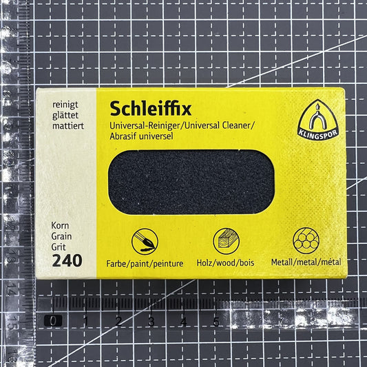 Klingspor sanding block for watch polishing, Germany-made tool for precise cleaning #5444-KL