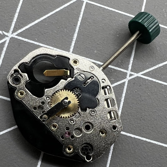 Swiss Made Ronda 1062 quartz watch movement with 2 hands, precision Swiss parts for reliable performance.