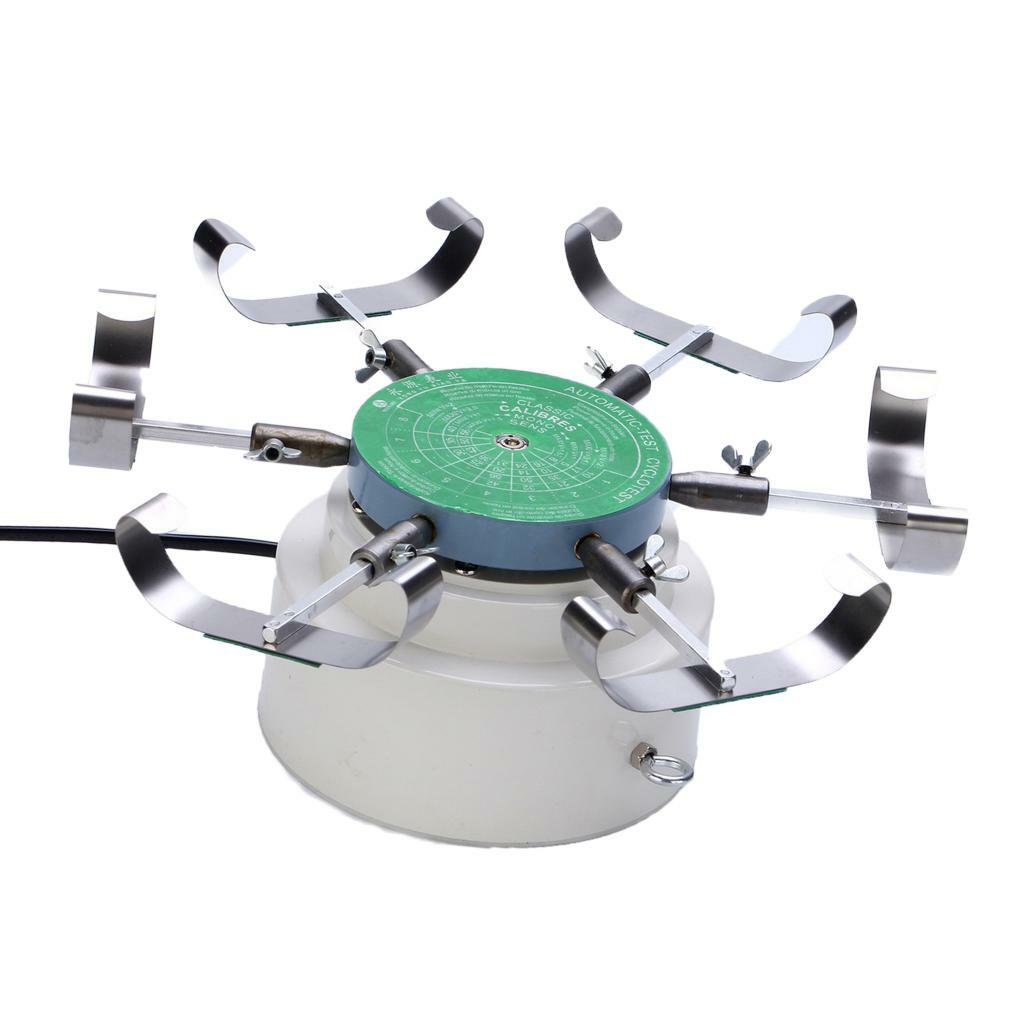 5803 Replacement 220V automatic watch winder with 6 arms for testing multiple watches efficiently.