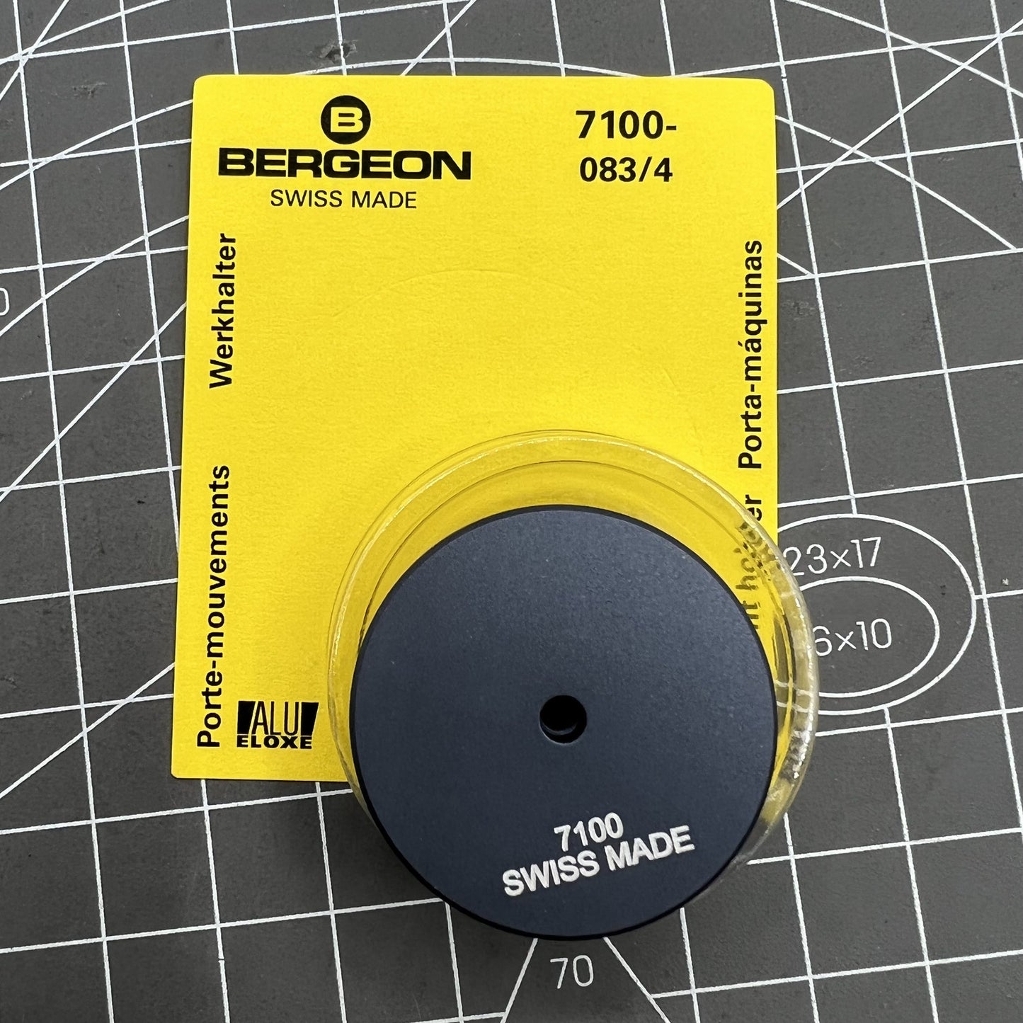 Bergeon Swiss Uhrwerk Halter 3/4 Standard Modell 7100-08