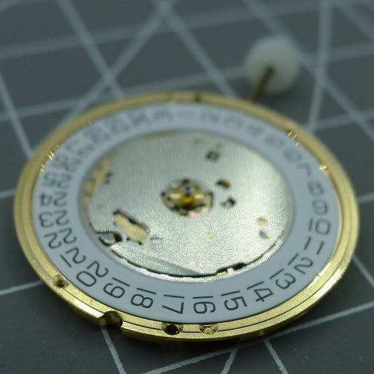 ETA E64.111 Swiss quartz watch movement with date at 3, 3 hands, replacement for 255.112 models