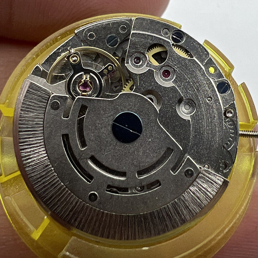 DG2813 automatic mechanical watch movement with 4 hands, precise 8205 replacement for accurate timekeeping.